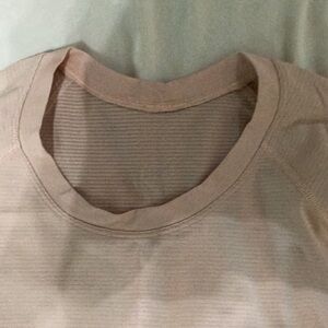 Lululemon Pink Long Sleeve Shirt